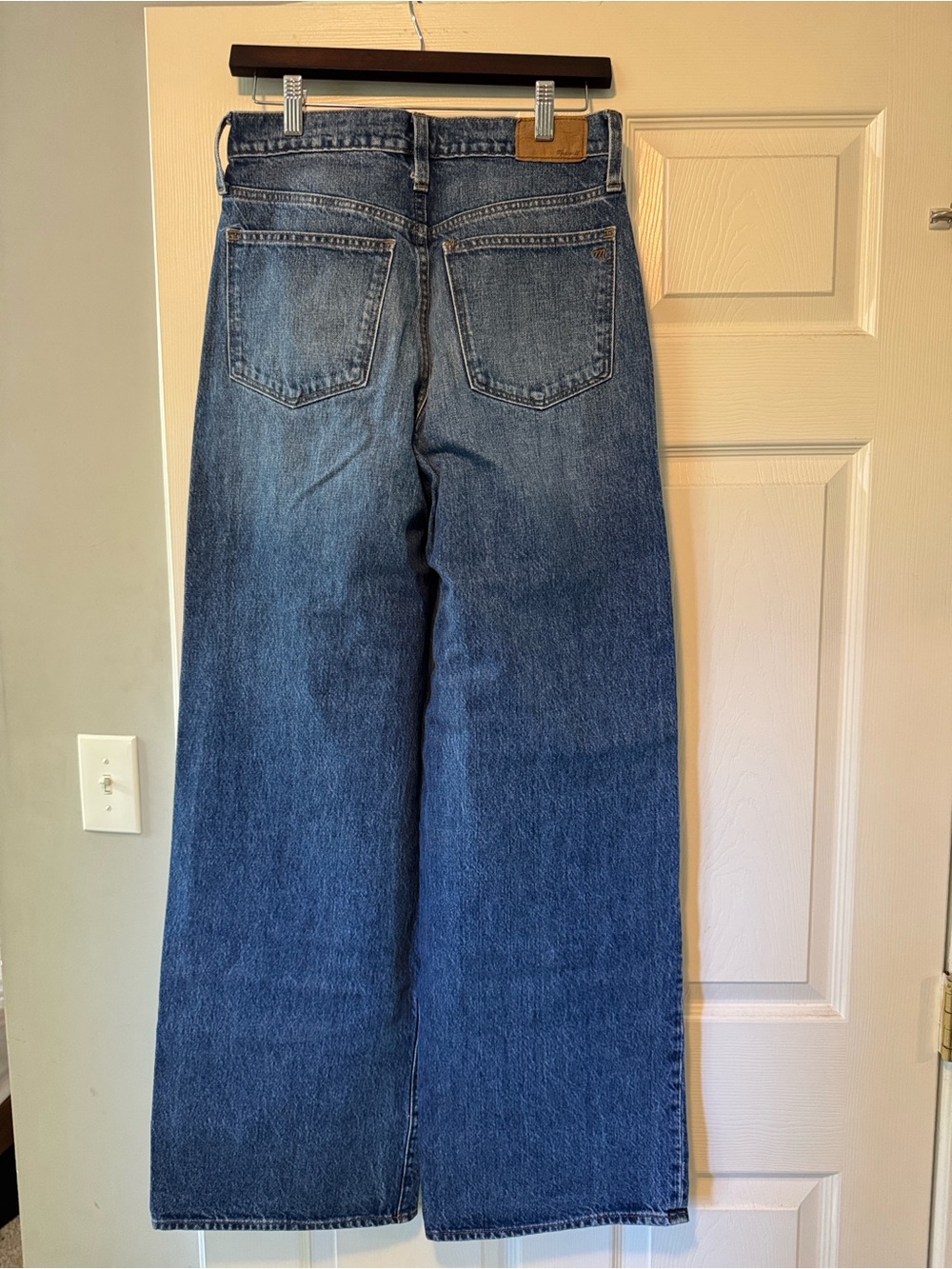 Madewell Superwide-Leg Jeans in Desota Wash - Picture 9 of 9